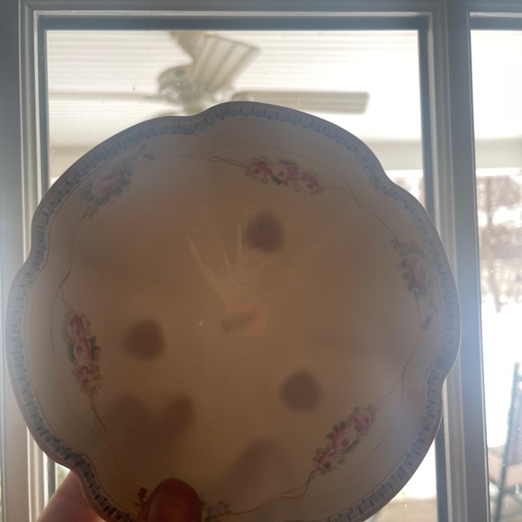 Antique Limoges France fine footed Dish 🌸 - Picture 2 of 8